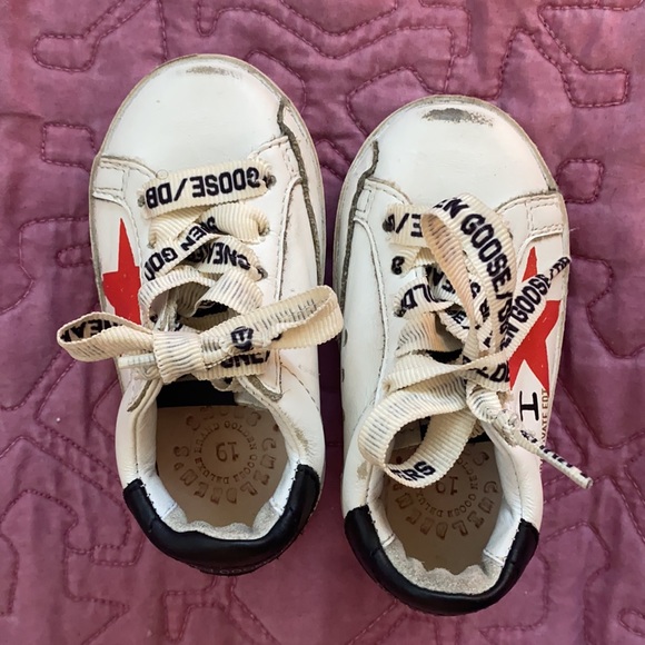 infant golden goose sneakers